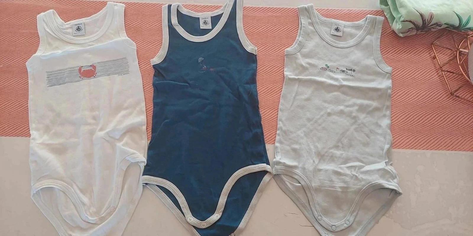 Lot de 3 body debardeur 24mois